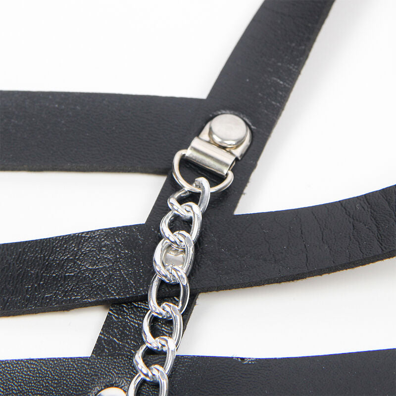 HARNAIS CORSET AVEC CHAÎNE DÉTAIL TAILLE UNIQUE