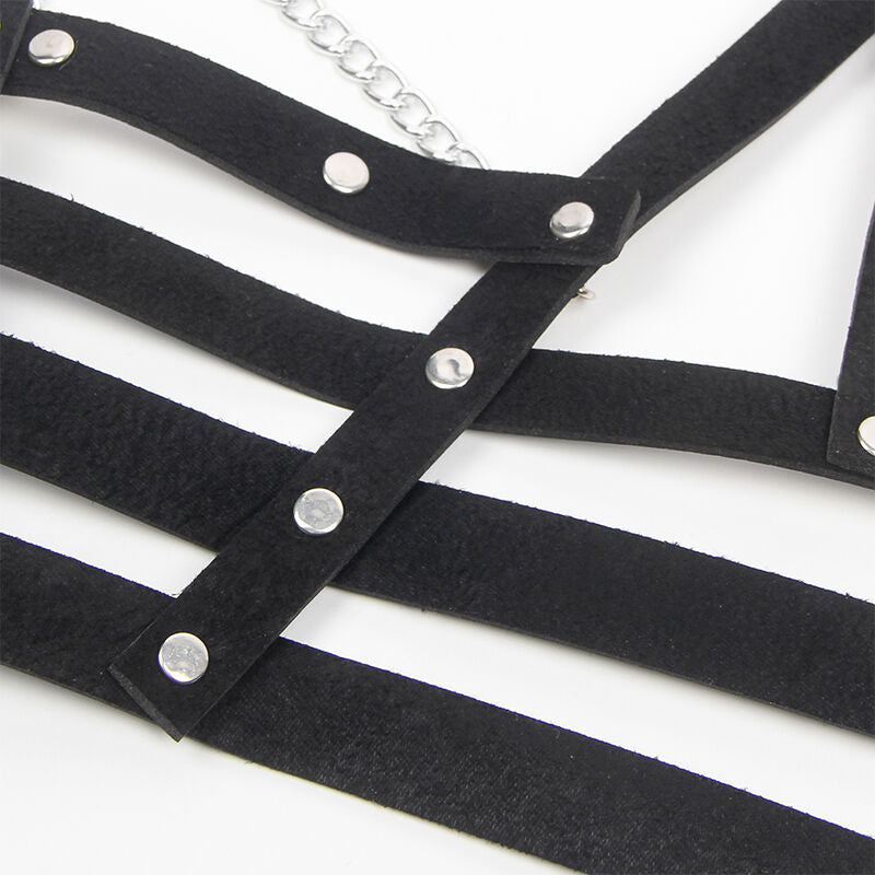 HARNAIS CORSET AVEC CHAÎNE DÉTAIL TAILLE UNIQUE